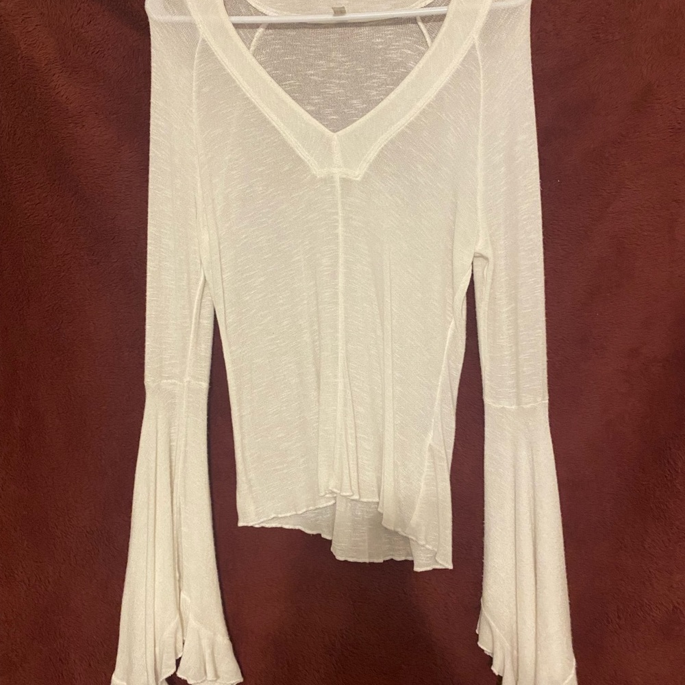 FREE PEOPLE bell sleeve top